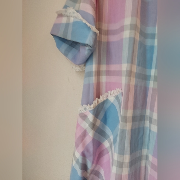 Morgin Button Down House Dress, Size ? - Picture 7 of 7